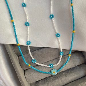 گردنبند تابستونی ابی