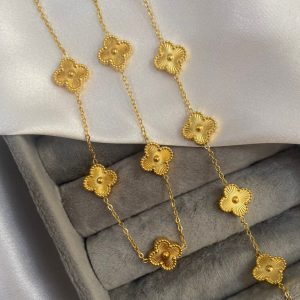 ست گردنبند و دستبند ونکلیف
